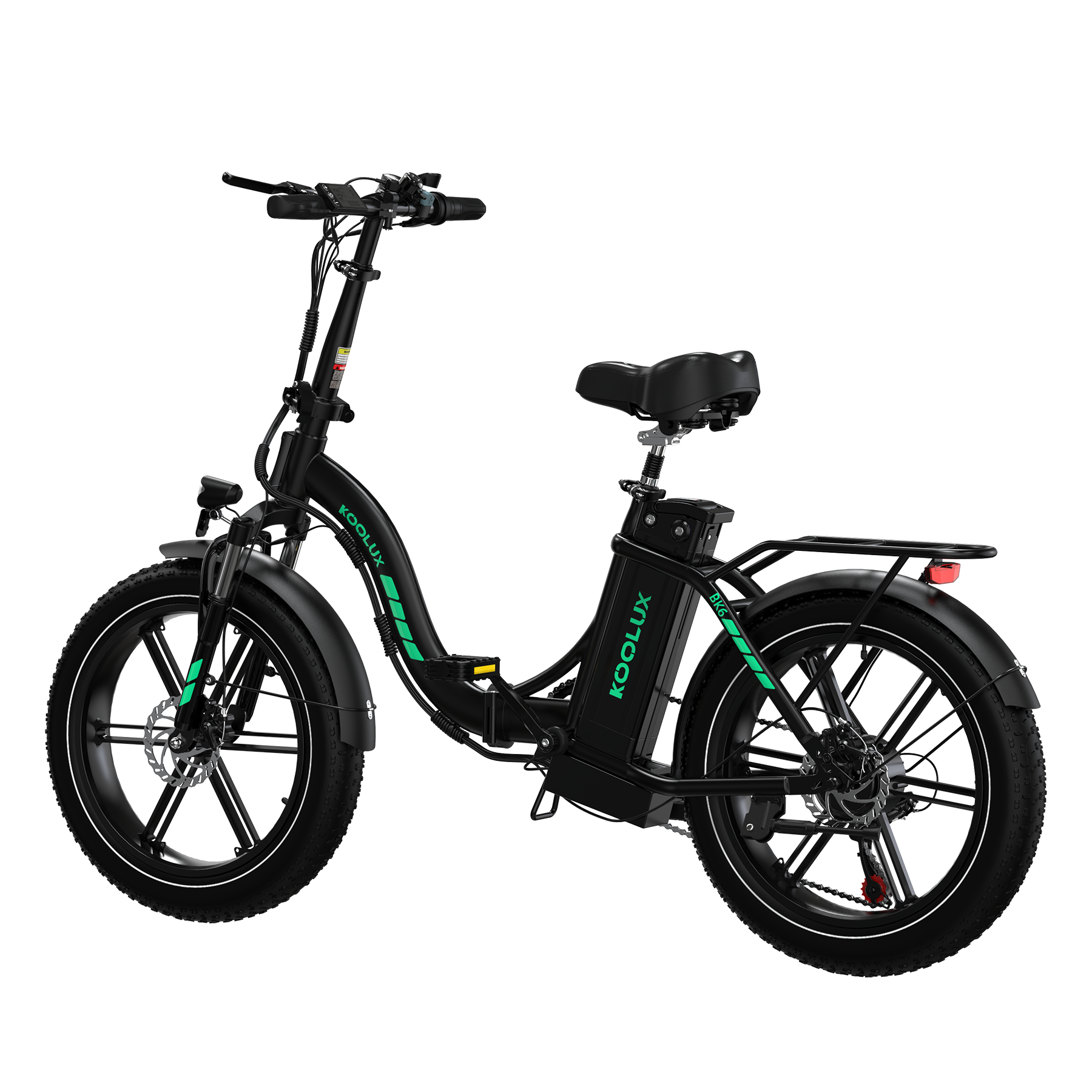 KOOLUX BK6S 48V 13Ah 20*4.0 Inch Tire Folding E-Bike