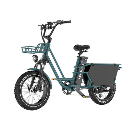 KOOLUX X7 PRO 48V 25AH Lithium-ion Electric Cargo Bike Ebike With NFC