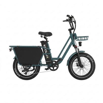 KOOLUX X7 PRO 48V 25AH Lithium-ion Electric Cargo Bike Ebike With NFC